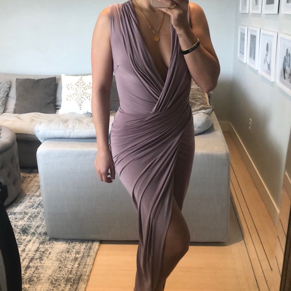 jaide Dresses & Skirts - Mauve Dress Made in Los Angeles